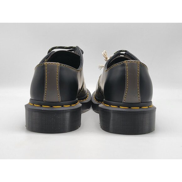 Dr. Martens 1461 Contrast Stitch Smooth Leather Oxford Shoes Charcoal Shoes Sz 4 - Picture 4 of 7